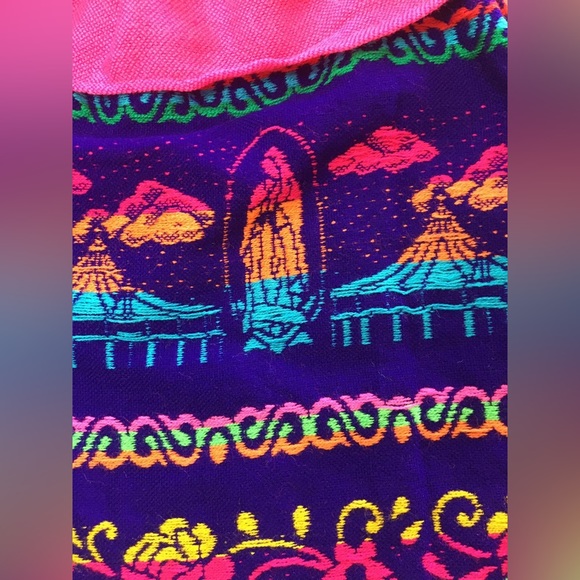 Mexican Virgen de Guadalupe Girls Dress 2 Pc - Picture 6 of 7